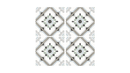 TANGER SAND BLOOM : carrelage décoratif mat 12,3x12,3