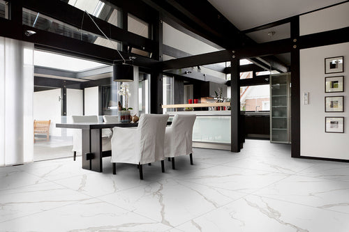 Carrelage effet marbre White Marble Statuario 30,4x61 cm