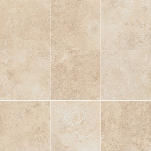 Carrelage aspect travertin 60x60