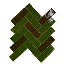 VERITABLE ZELLIGE BEJMAT VERT MIX 4,7X14,5