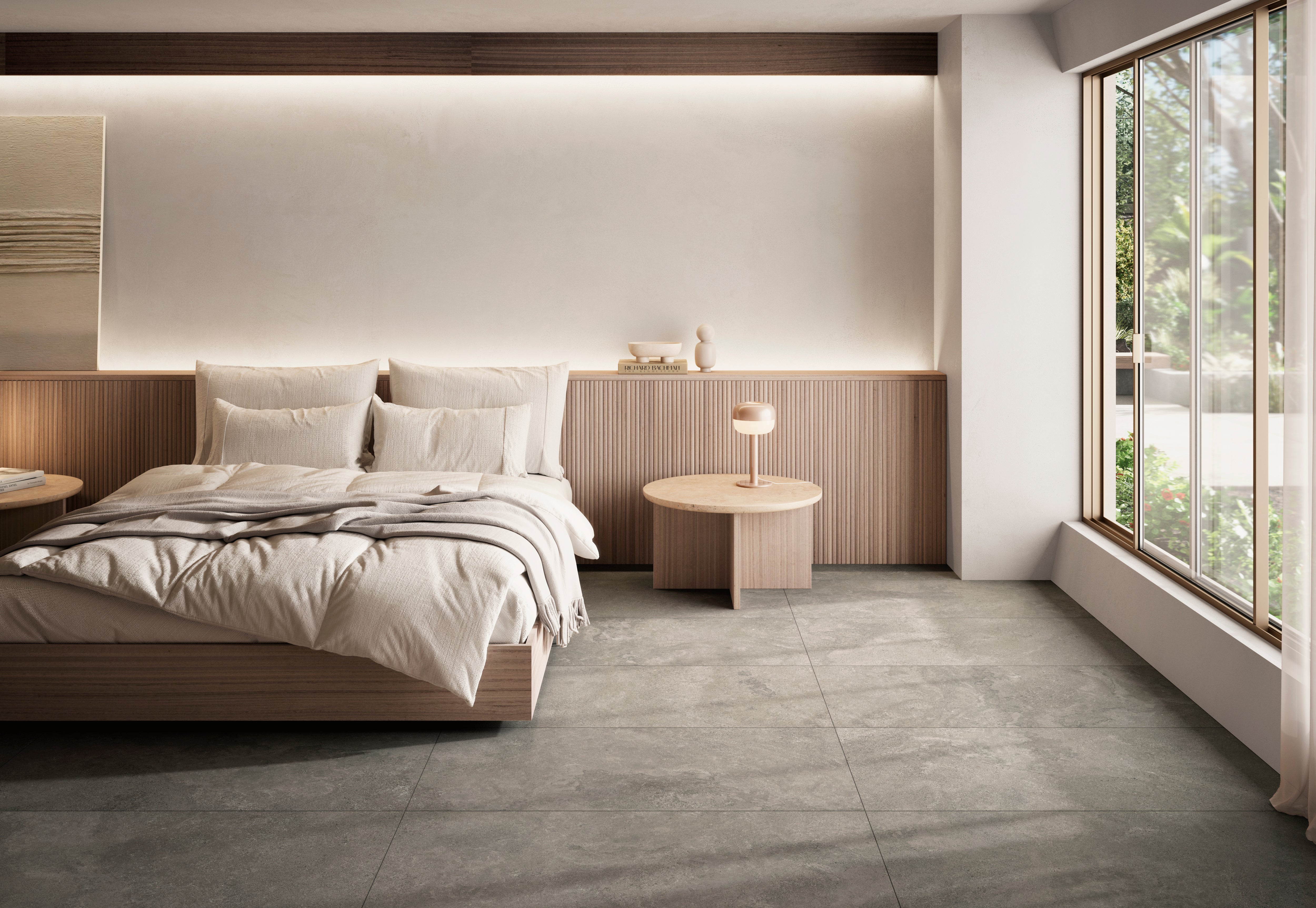 Westone Taupe posé dans une ambiance décorative