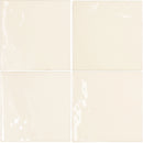 Carrelage Adobe Hueso brillant 10,2x10,2 cm