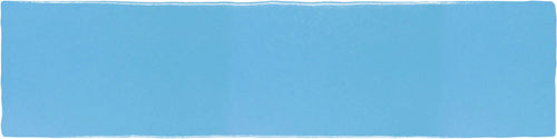 Carreau Alaska cielo mat 7,5 × 30 cm, vue du carreau Cevica