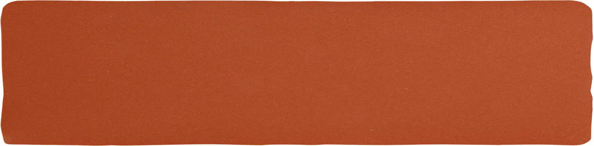 Carreau Alaska fresa brillant 7,5 × 30 cm, vue du carreau Cevica
