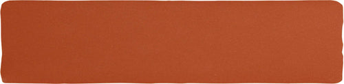 Carreau Alaska fresa brillant 7,5 × 30 cm, vue du carreau Cevica