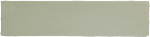 Carreau Alaska laurel mat 7,5 × 30 cm, vue du carreau Cevica