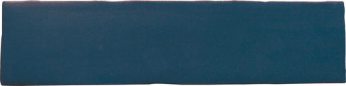 Carreau Alaska marino mat 7,5 × 30 cm, vue du carreau Cevica