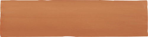 Carreau Alaska terracota mat 7,5 × 30 cm, vue du carreau Cevica