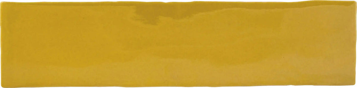 Faïence Alaska Amarillo brillante 7,5x30 cm