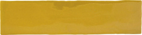 Faïence Alaska Amarillo brillante 7,5x30 cm