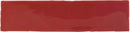 Faïence Alaska Rojo brillante 7,5x30 cm