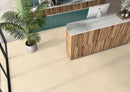 Carrelage effet relief Kromatic Crème 31x31 cm – vue d’ambiance 2