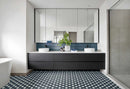 Mosaïque Mallas LINEA TEAL 28,41x29,61 cm – visuel fournisseur 1