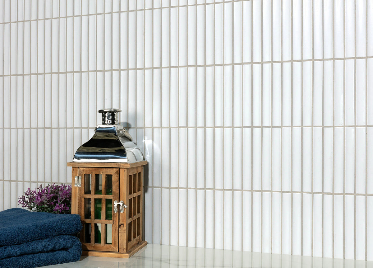 Mosaïque Mallas PIANO WHITE 29,6x29,9 cm