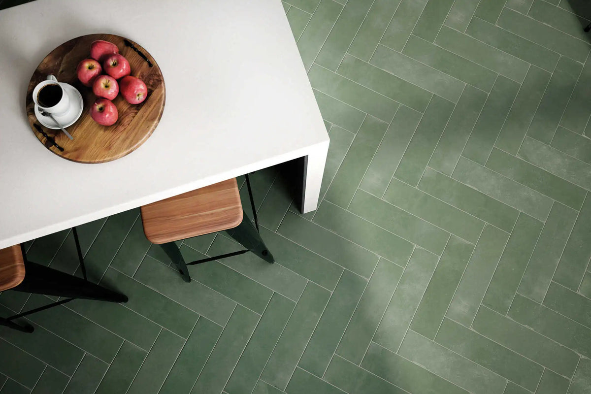 Ambiance de la collection Natural – exemple de pose, coloris illustratifs 1