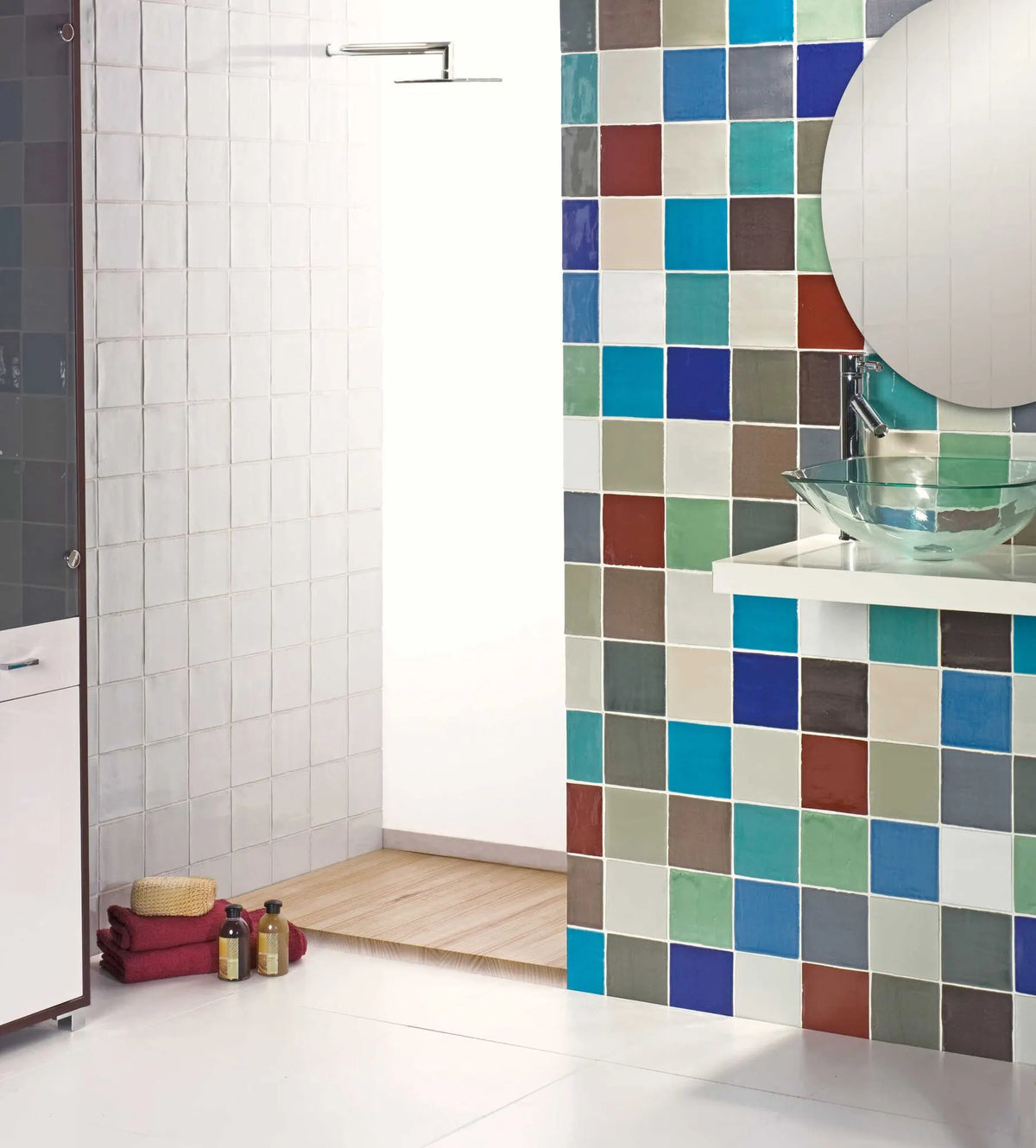 Ambiance de la collection Provenza Craquelé – exemple de pose, coloris illustratifs 4