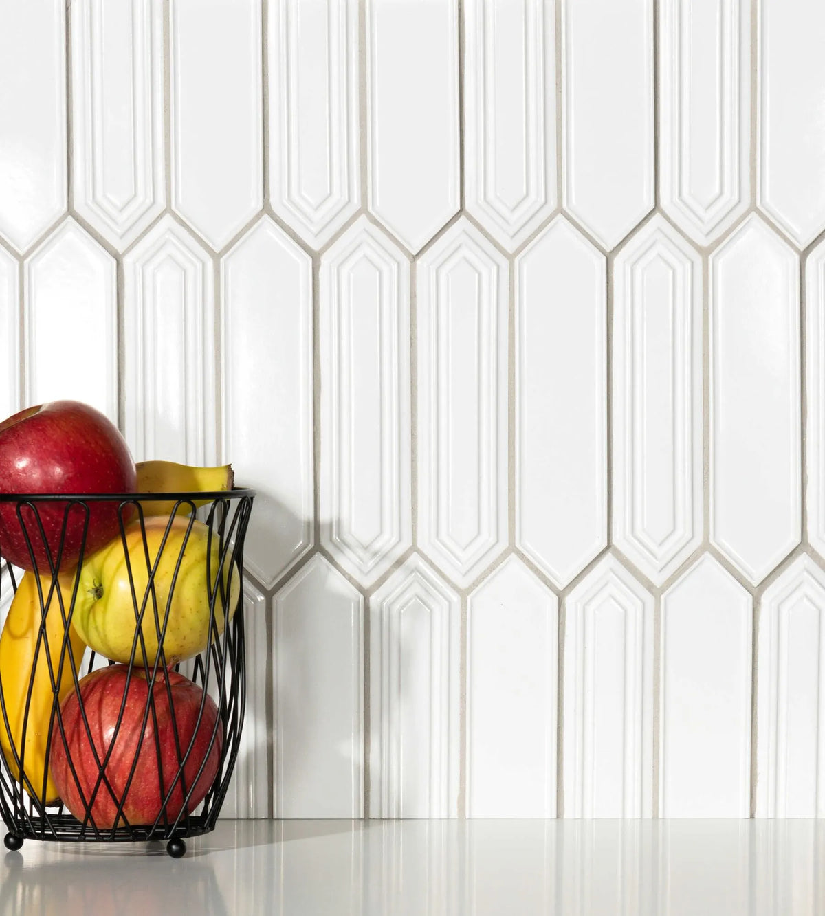 Mosaïque Mallas SEVILLA BLANCO 35,3x25,5 cm – visuel fournisseur 1