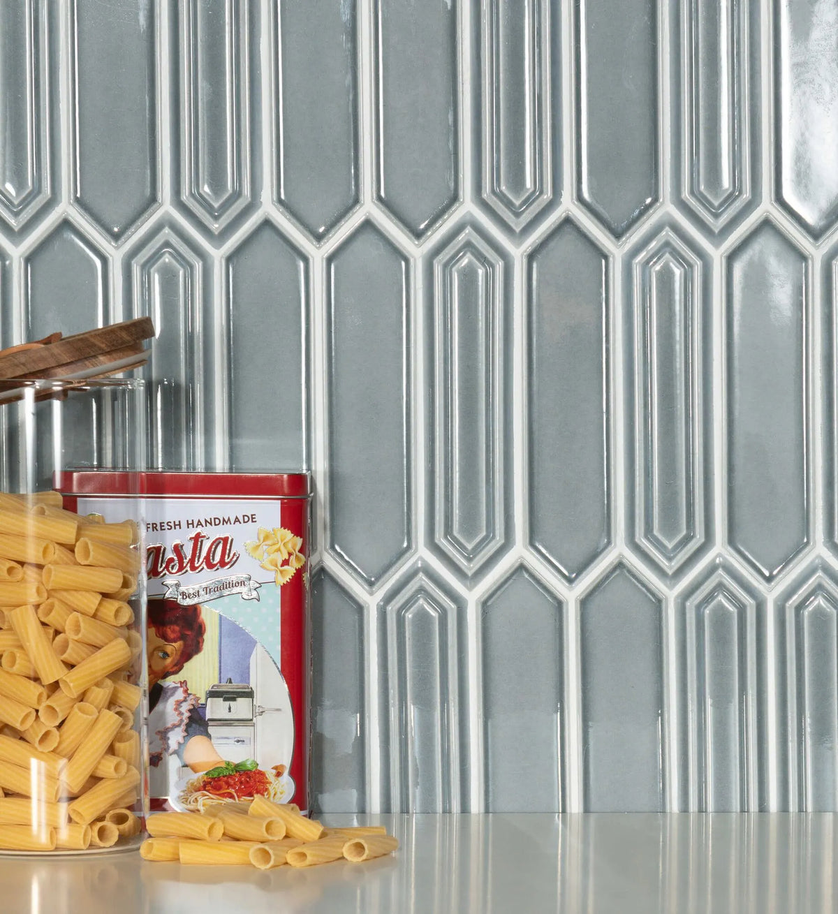 Mosaïque Mallas SEVILLA GRIS 35,3x25,5 cm
