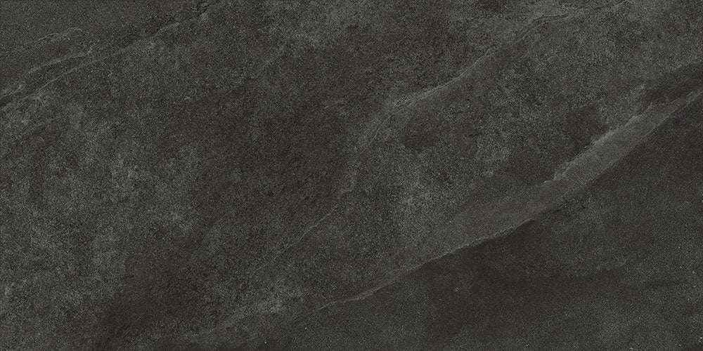 Dalle effet pierre Slash Anthracite 2 cm 61x122 cm