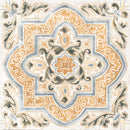 Dalle extérieure décorative Frühling Arabisch 61x61 cm - vue du carreau
