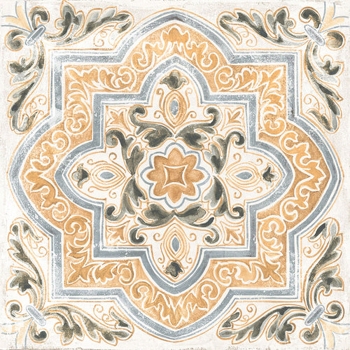 Dalle extérieure décorative Frühling Arabisch 61x61 cm - vue du carreau