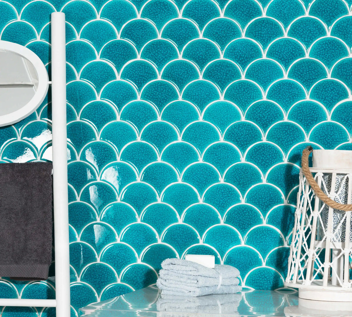 Mosaïque Mallas ATLANTIS TEAL 30,2x29,4 cm