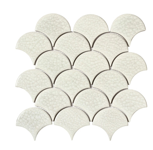 Mosaïque Mallas ATLANTIS WHITE 30,2x29,4 cm
