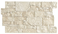 Carrelage effet parement - Stones ivory 31x56 - 1.21 m²/colis