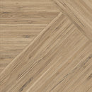 Carrelage imitation parquet tressé - Natura intreccio castagno 60x60 - 1.49 m²/colis
