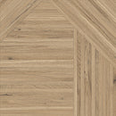 Dalle effet bois Natura Intreccio Castagno 2 cm 90x90 cm