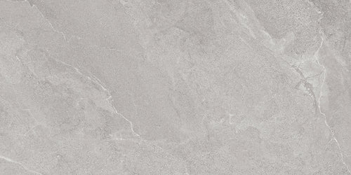 Dalle effet pierre Cortina Stone Cenere 2 cm 122x122 cm