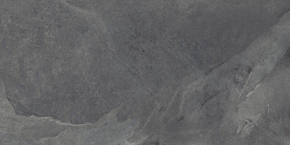 Dalle effet pierre Slash Dark Grey 2 cm 61x122 cm