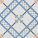 Carrelage effet décoratif Habana Décor Artwork N3 20x20 cm – vue du carreau