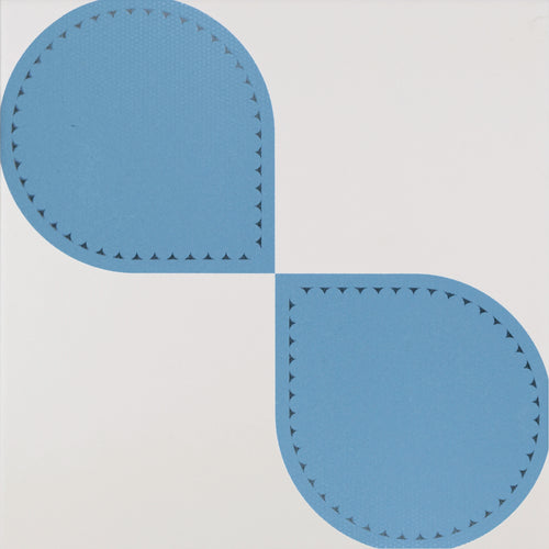 Carrelage effet décoratif Habana Décor Code N3 20x20 cm – vue du carreau