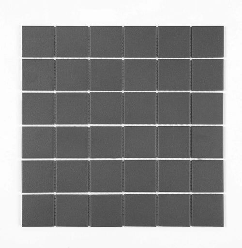 Mosaïque antidérapante Mallas DOVER BLACK 30,6x30,6 cm