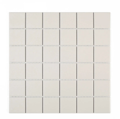 Mosaïque antidérapante Mallas DOVER WHITE 30,6x30,6 cm