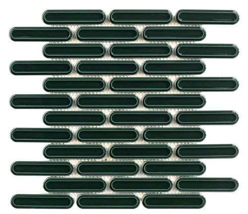 Mosaïque Mallas DUBLIN GREEN 30x30,6 cm
