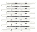 Mosaïque Mallas DUBLIN WHITE 30x30,6 cm