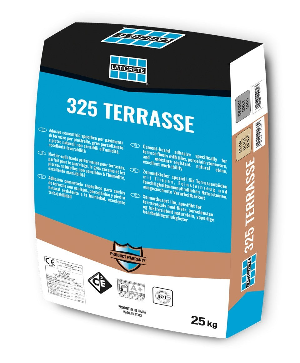 Colle carrelage terrasse 325 TERRASSE beige sac de 25 kg