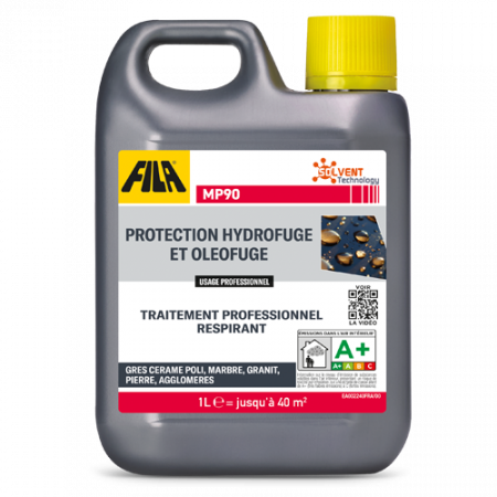FILA MP90, conditionnement 1 L et 5 L