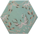 Carrelage effet hexagonal Good Vibes Décor 5 14x16 cm – vue du carreau