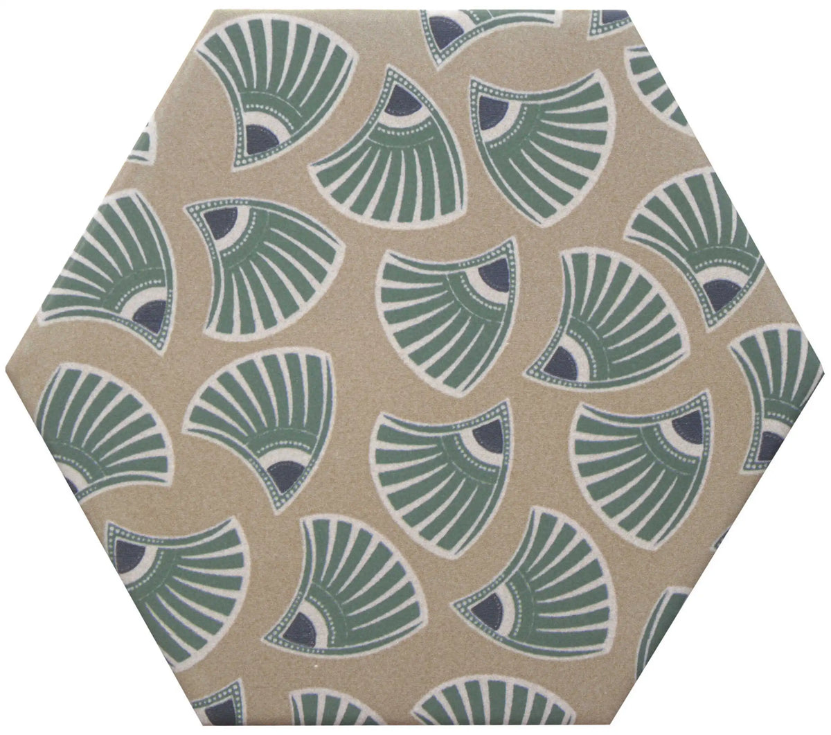 Carrelage effet hexagonal Good Vibes Décor 6 14x16 cm – vue du carreau