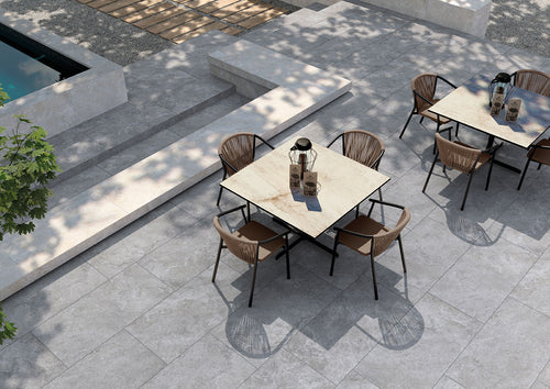 Dolomia Stone Grey ANTIDERAPANT 60x90 - 2 cm à poser sur plots
