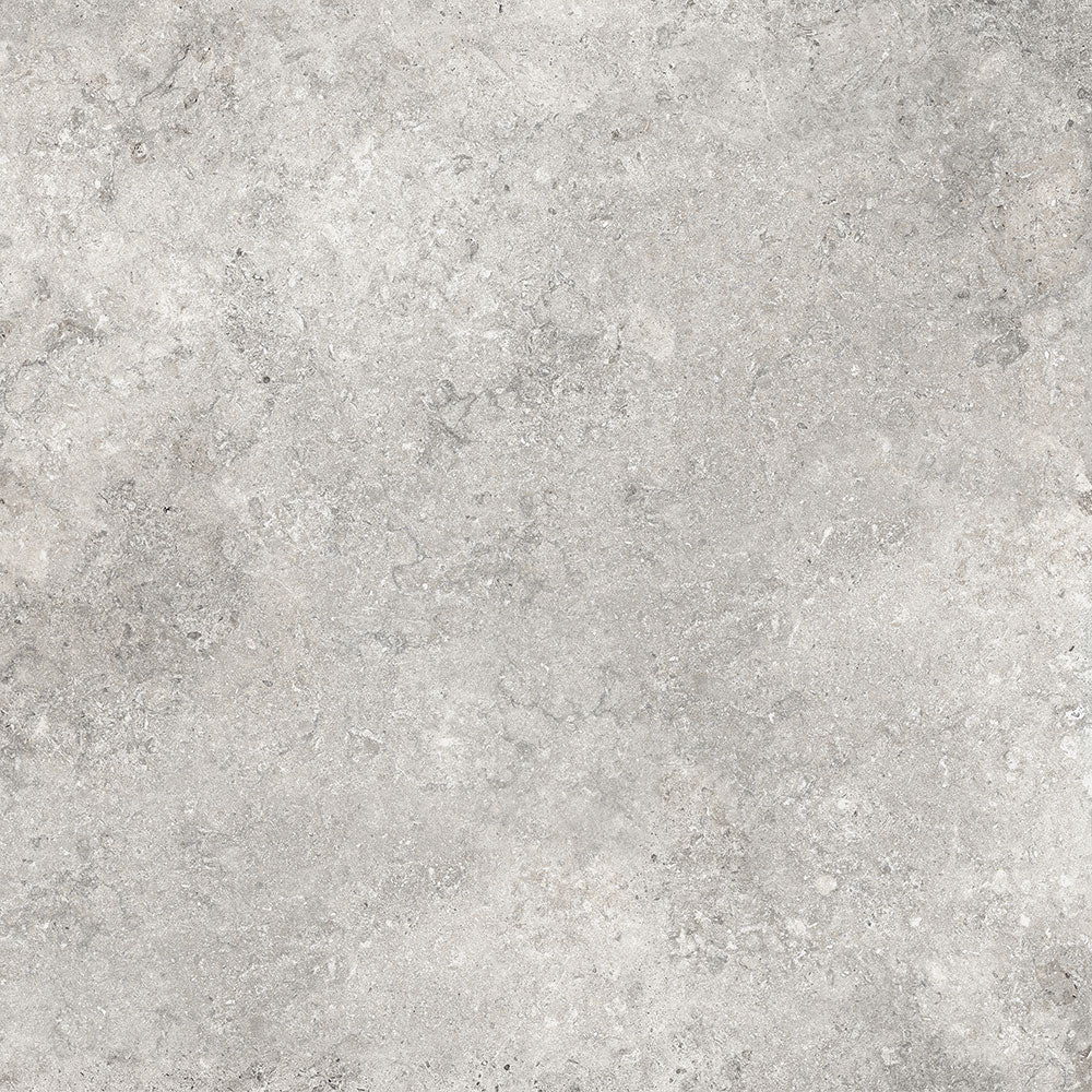 Dalle effet pierre Colosseo Plus Grigio 2 cm 90x90 cm