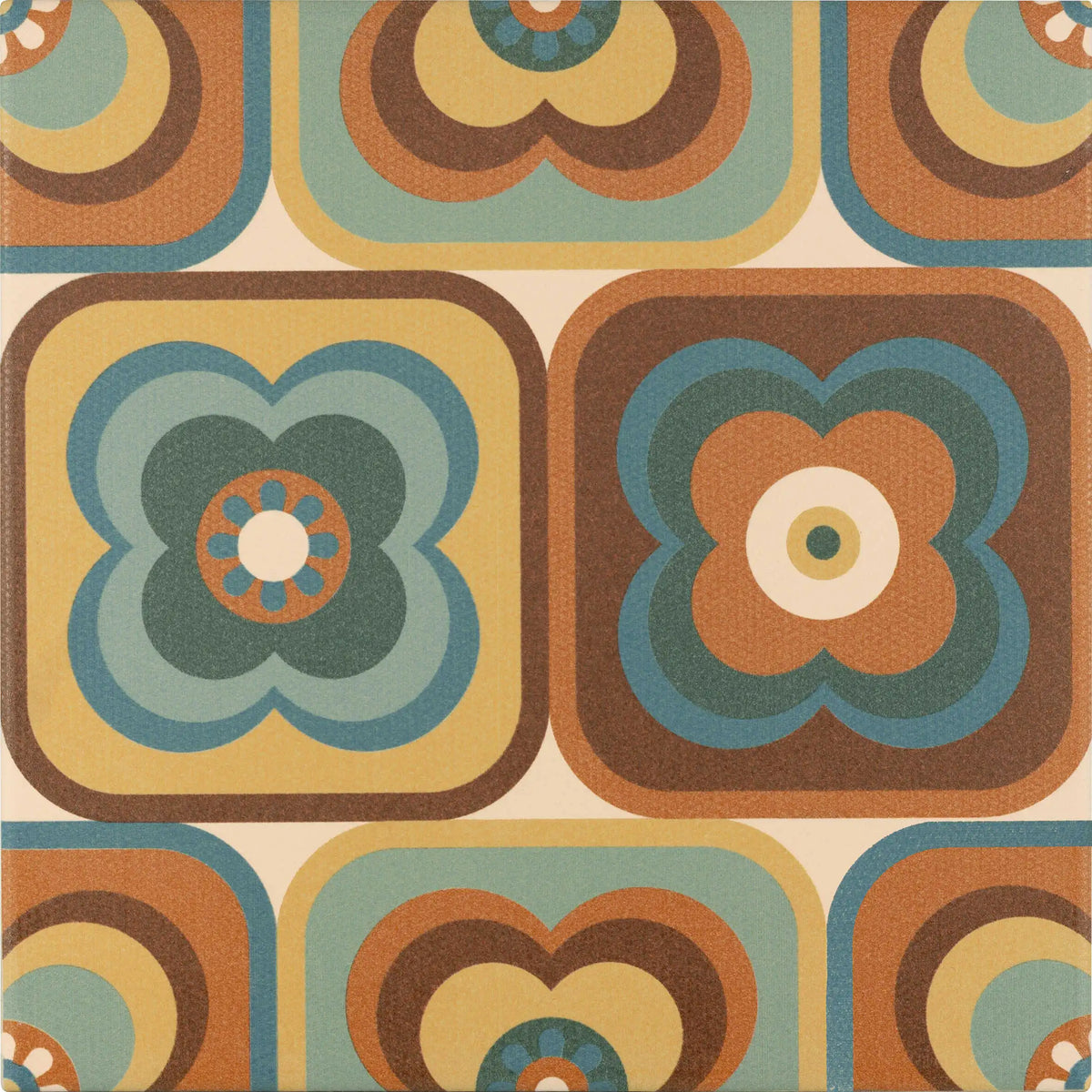 Carrelage effet décoratif Groovy Décor 6 20x20 cm – vue du carreau