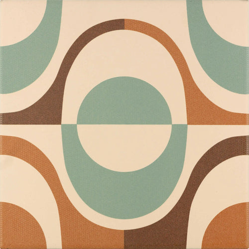 Carrelage effet décoratif Groovy Décor 7 20x20 cm – vue du carreau