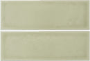 Faïence effet relief Hawaii Sauge 7,5x22,5 cm – vue du carreau