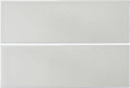 Faïence effet relief Hawaii Gris argent 7,5x22,5 cm – vue du carreau
