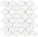 Mosaïque Mallas HONEY COMB WHITE 25,9x25 cm