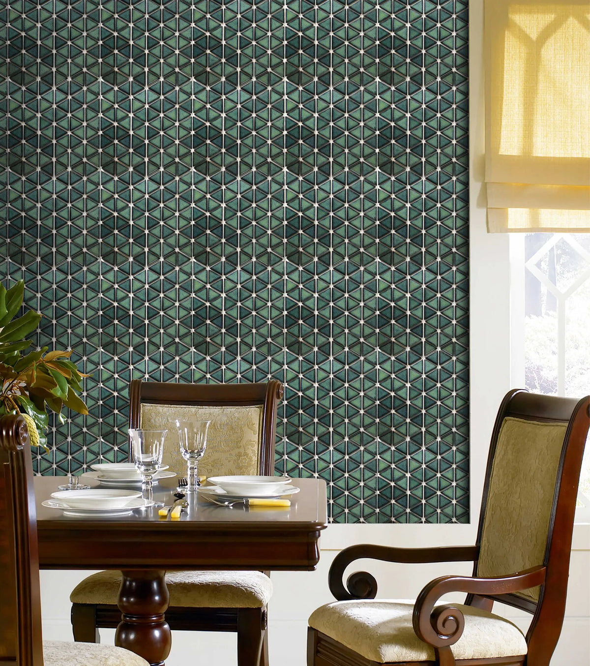 Mosaïque Mallas IBIZA TEAL 26x30 cm